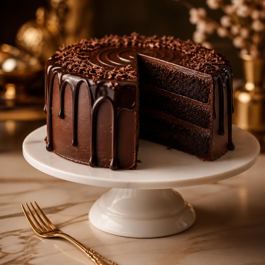 Chocolate Cake made with Arista Dark Chocolate Blend