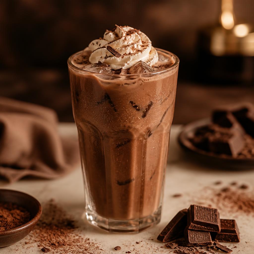 Cold Chocolate made with Arista Dark Chocolate Blend