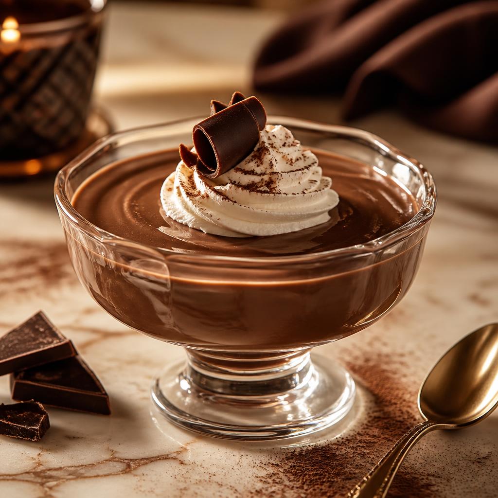 Pudding made with Arista Dark Chocolate Blend